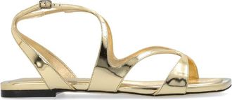 Jimmy Choo London Golden Ayla Qui Sandals
