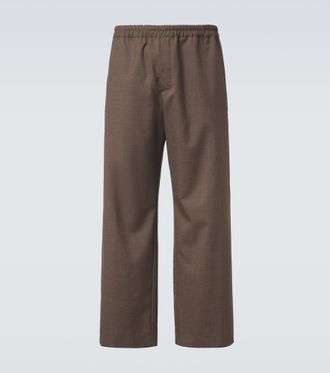 The Row Ari wool wide-leg pants