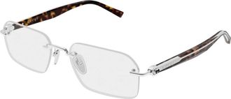 Gucci Optisch Montuur - Heren - Brillen - Grijs - 55 MM - Accessoires