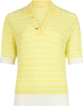 Liu Jo Maglia - female - Liu Jo - Polo Shirts - Yellow - XS - Tops