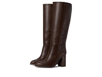 Dolce Vita Bardonny Wide Calf Womens Boots Brown Smooth : 9.5 M, Synthetic