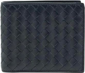 Bottega Veneta Pre-owned Wallets, female, Blue, Size: ONE SIZE Pre-owned Vintage Wallet