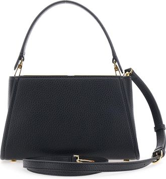 Elisabetta Franchi Womens Handbag Ecoleather, Black Handbags Hand Bags
