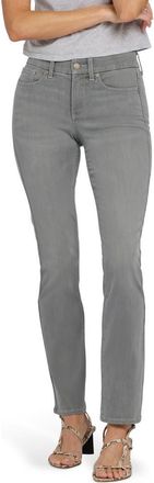 NYDJ Waist Match Marilyn Straight Leg Jeans in Stone Fade at Nordstrom, Size X-Large