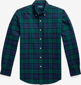 Polo Ralph Lauren Kariertes Flanellhemd Custom Fit Pony