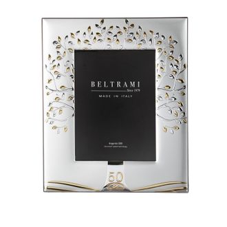 BELTRAMI Portafoto Albero Vita foto 13x18 cm Beltrami con argento Miro Silver