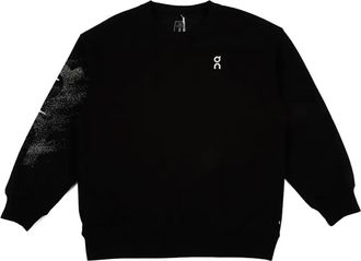 On Running Sweater met print - Zwart