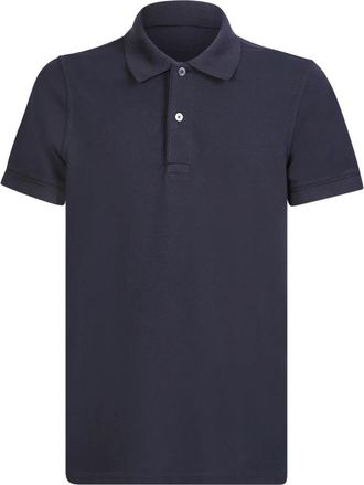 Tom Ford Tennis Piquet Polo - Heren - Polos - Blauw - M - Katoen - Tops