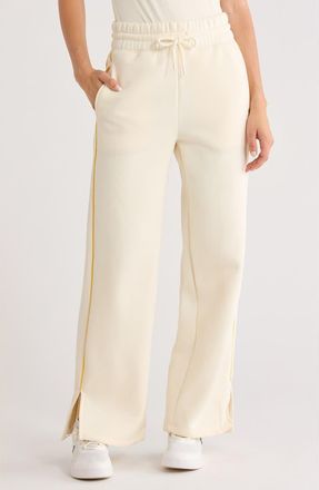 90 Degree by Reflex Finish Line Fleece Sweatpants in Sugar Swizzle at Nordstrom Rack, Size X-Small
