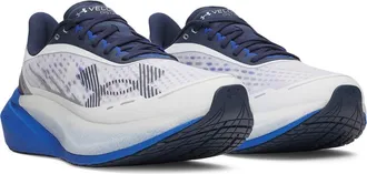 Under Armour UA Velociti Distance Running Shoe in White/team Royal/academy at Nordstrom, Size 13