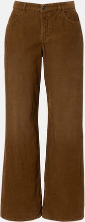 The Row Pantalones anchos Eglitta de pana de algod&oacute;n