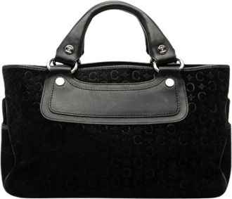 Celine Pre-owned Handbags, female, Black, Size: ONE SIZE Pre-owned Vintage Handbag