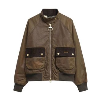 Barbour Ivybridge Wax Jacket - Dames - Jassen - Bruin - Maat: S Katoen