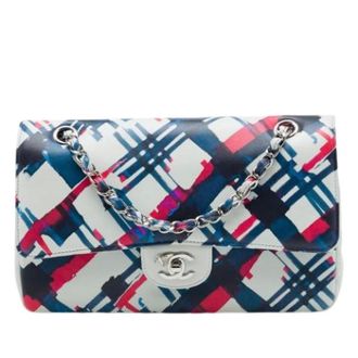 Chanel Pre-owned Double Flap Shoulder Bag - Dames - Pre-owned - Veelkleurig - Maat: ONE Size Leer
