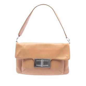 Chanel Pre-owned Vintage Flap Shoulder Bag - Dames - Pre-owned - Bruin - Maat: ONE Size Leer