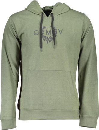 Gian Marco Venturi Verde Cotton Mens Mens Hoodie