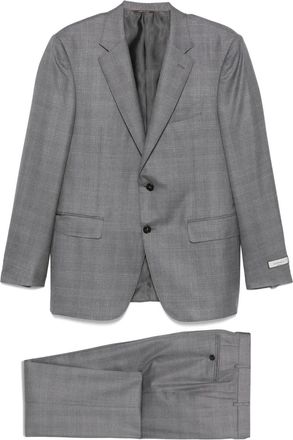 Canali Completo due pezzi a quadri - Grigio