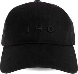 Iro logo baseball cap - women - Cotton - One Size - Black