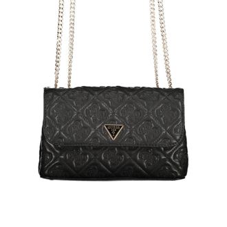 Guess Nero Polyurethane Womens Womens Bag