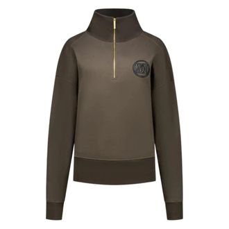 Deblon Sports Noelle Sweater - Dames - Vesten met rits - Bruin - L - Hoodies & sweatvesten