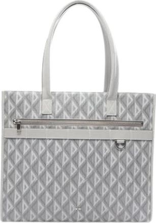 Dior Pre-owned Vintage Tote Bag - Dames - Vintage Shopper - Grijs - ONE Size - Leer - Vintage