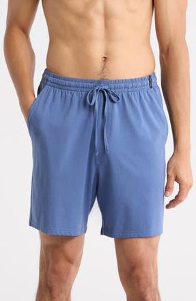Elie Tahari Ultimate Comfort Pajama Shorts in Bijou Blue at Nordstrom Rack, Size X-Large