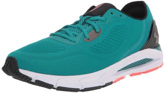 Under Armour Mens HOVR Sonic 5 Road Running Shoe, Cerulean (300)/Metallic Ore, 9.5