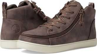 Billy Footwear Sneaker Lace Mid Top, Espresso, 6.5 UK