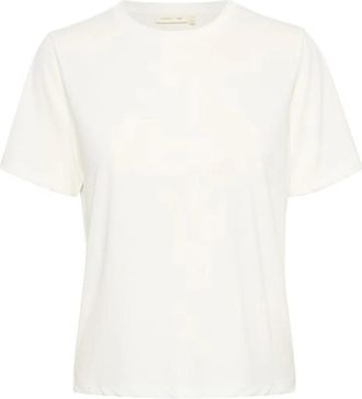 Inwear Klassieke V-hals T-shirt Whisper White - Dames - T-shirts - Grijs - 3XL - Katoen - Tops