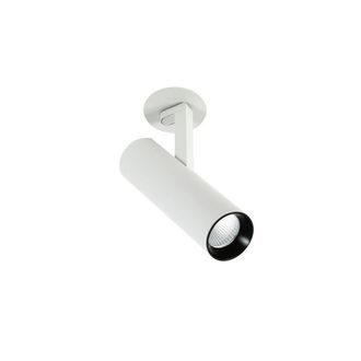 Netlighting Modern Technical LED Recessed Ceiling White Black 3000K 1590lm