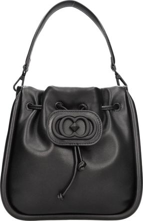 La Carrie Tassen.. Zwart - Dames - Schoudertassen - Zwart - ONE Size - Leer - Tassen