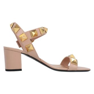 Valentino Schoenen, Dames, Beige, 36 EU, Leer, Leather sandals