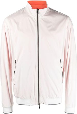 Herno contrast lining lightweight jacket - men - Polyurethane/Polyester/Polyamide - 46 - White