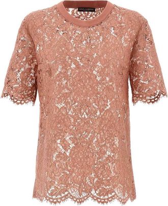 Dolce & Gabbana Lace T-Shirt