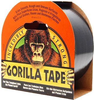 The Brush Company Gorilla Sports Gorilla Tape Cinta Adhesiva Negra 48 Mm 32 M