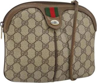 Gucci Pre-owned Cross Body Bag - Dames - Vintage Schoudertas - Beige - ONE Size - Vintage