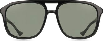 Gucci GG1494S 001 Mens Sunglasses Black Size 57 - Free RX Lenses - Free RX Lenses