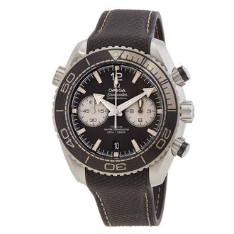 Omega Seamaster Planet Ocean Chronograph Automatic Grey Dial Mens Watch 21532465101004