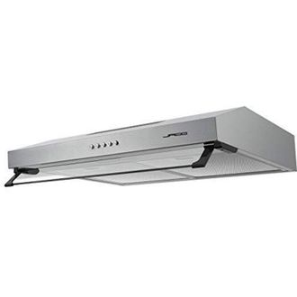 Nova Jago Campana Extractora - Con Visera, Filtros De Grasa, Iluminaci&oacute;n Led, 3 Velocidades, Ventilaci&oacute;n Superior, Trasera, 60cm, 200 M&sup3;/h, Acero Inoxidabl