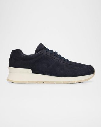 Churchs Mens Livingston Suede Slip-On Sneakers