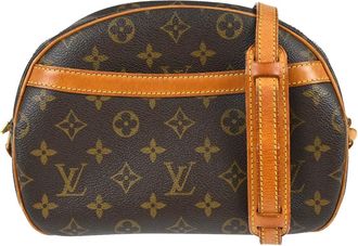 Louis Vuitton Blois Monogram Canvas Brown Canvas Handbag (Pre-Owned)