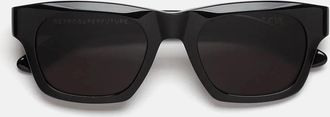 Retro Superfuture Sunglasses Sintesi Black Ns9 Black/Black Unisex