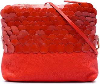 Burberry Pre-owned Burberry Leather The Petal Clutch With Strap Ladies 1ILK99TIX8H3IO69
