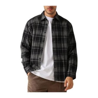 Selected Heren, Overhemden, Zwart, Maat: S Flanel