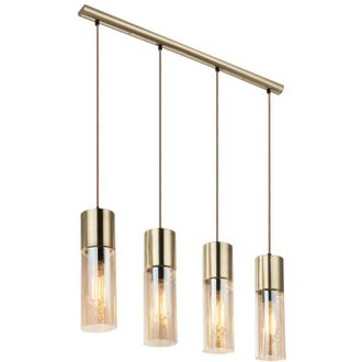 Globo Lighting L&aacute;mpara Colgante - Annika - Lat&oacute;n - Metal - Gran L&aacute;mpara - Globo