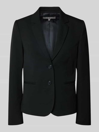 Christian Berg Blazer mit Leistentaschen und Reverskragen in Black, Gr&ouml;&szlig;e 34