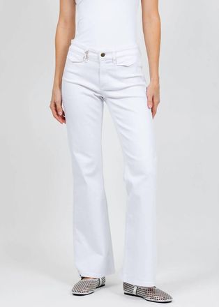 Cambio Fabienne Pocket Jeans In White