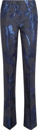 Etro Jeans con stampa - Blu