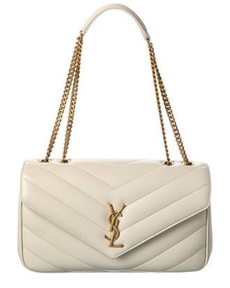 Saint Laurent Loulou Medium Leather Shoulder Bag