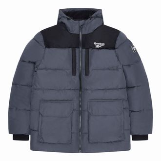 Reebok Effen heren blazerjack (Houtskool)